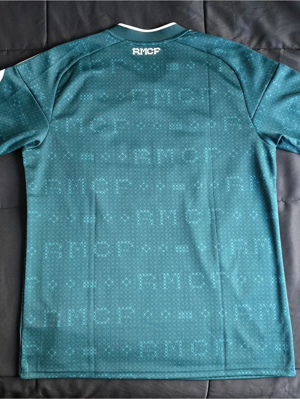 adidas Real Madrid Teal/White Men's Jersey - Emirates Fly Better